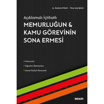 Memurluğun & Kamu Görevinin Sona Ermesi Ibrahim Pınar