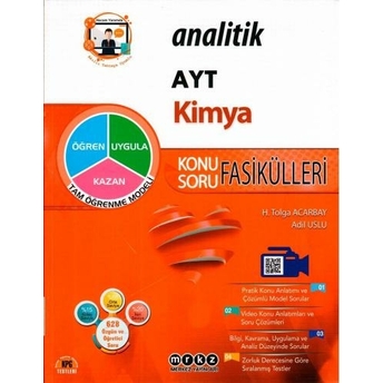 Merkez Yayınları Ayt Kimya Analitik Konu Soru Fasikülleri Komisyon