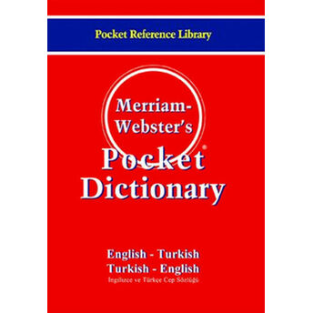 Merriam Webster's Pocket Dictionary English - Turkish/Turkish - English Kolektif