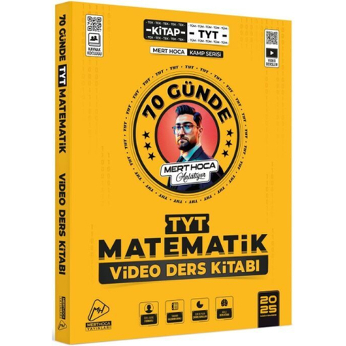 Mert Hoca 2025 70 Günde Tyt Matematik Kampı Video Ders Kitabı Mert Hoca