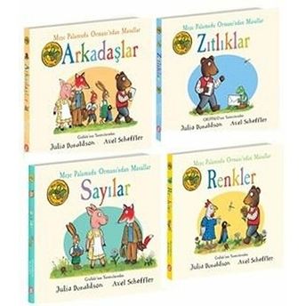 Meşe Palamudu Ormanından Masallar Ilk Kitaplarım Seti (4 Kitap Takım) Julia Donaldson