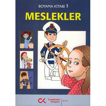 Meslekler Boyama Kitabı 3 Zafer Temoçin