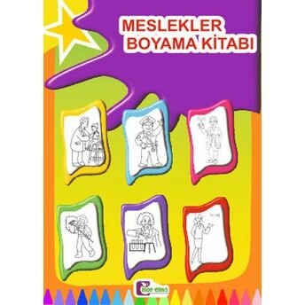 Meslekler Boyama Kitabı Kolektif