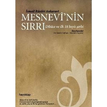 Mesnevi’nin Sırrı Ismail Rüsuhi Ankaravi