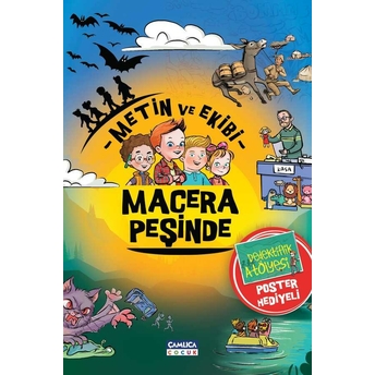 Metin Ve Ekibi Macera Peşinde Set (5 Kitap Takım) - Mustafa Dedeler