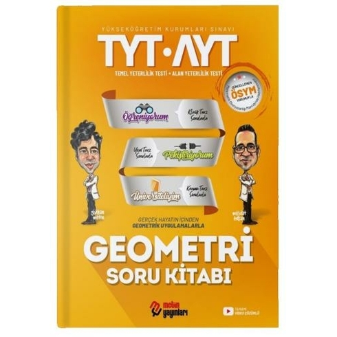 Metin Yayınları Tyt - Ayt Geometri Soru Bankası