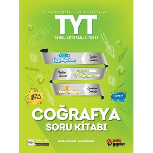 Metin Yayınları Tyt Coğrafya Soru Bankası