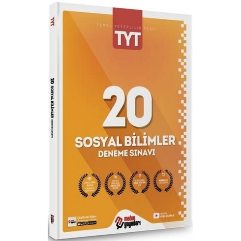 Metin Yayınları Tyt Sosyal Bilimler 20 Deneme