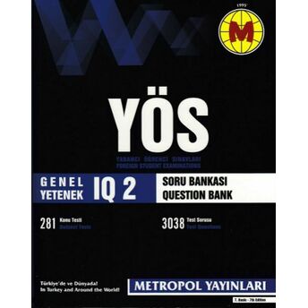 Metropol Yös Iq Soru Bankası 2 (Yeni) Kolektif