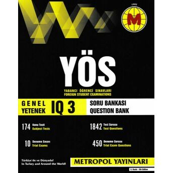 Metropol Yös Iq Soru Bankası 3 (Yeni) Kolektif