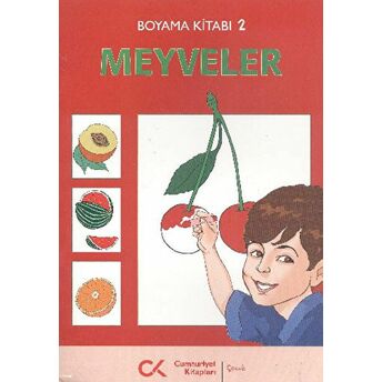 Meyveler Boyama Kitabı 2 Zafer Temoçin