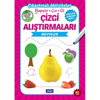 Meyveler - Çizgi Alıştırmaları Ülkü Unsu