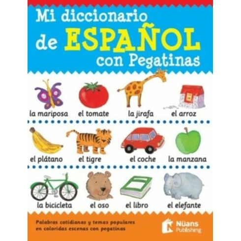 Mi Diccionario De Español Con Pegatinas