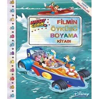 Mickey Çılgın Yarışçılar - Filmin Öyküsü Boyama Kitabı Kolektif