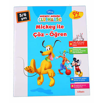 Mickey Ile Çöz Öğren (5-6 Yaş) Kolektif