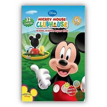 Mickey Mouse Clubhouse En Güzel, En Büyük Boyama Kitabı Kolektif