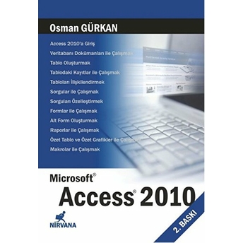 Microsoft Access 2010 - Osman Gürkan