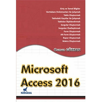 Microsoft Access 2016 - Osman Gürkan