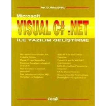 Microsoft Visual C# Net Ile Yazılım Geliştirme Mithat Uysal