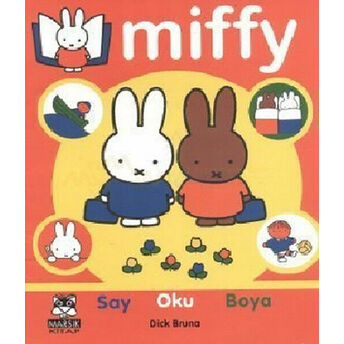 Miffy / Mektup Arkadaşları (Say-Oku-Boya) Dick Bruna