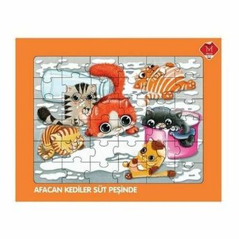 Mikado Afacan Kediler Süt Peşinde Puzzle