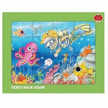 Mikado Dodo Balık Adam Puzzle