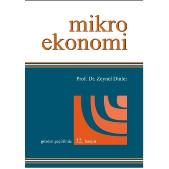 Mikro Ekonomi Zeynel Dinler