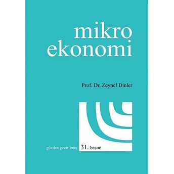 Mikro Ekonomi Zeynel Dinler