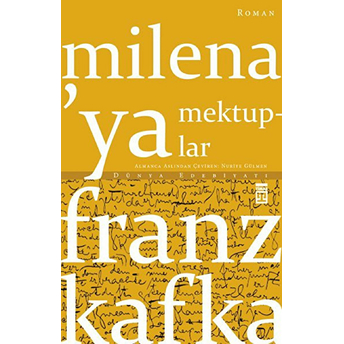 Milenaya Mektuplar Franz Kafka