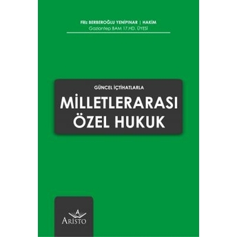 Milletlerarası Özel Hukuk Filiz Berberoğlu Yenipınar