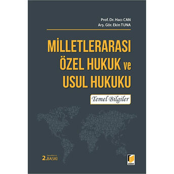 Milletlerarası Özel Hukuk Ve Usul Hukuku Temel Bilgiler Ekin Tuna