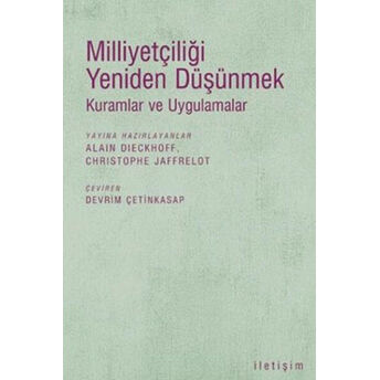 Milliyetçiliği Yeniden Düşünmek Alain Dieckhoff