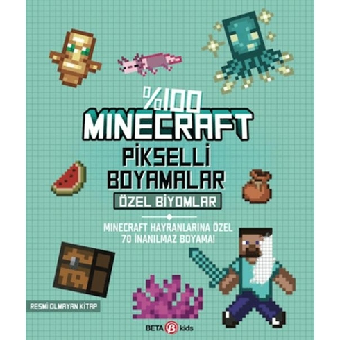 Minecraft Pikselli Boyama Kolektif