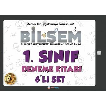 Minik Bilgin Bilsem 1. Sınıf Deneme Kitabı 6'Lı Set Kolektıf