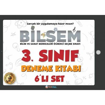 Minik Bilgin Bilsem 3. Sınıf Deneme Kitabı 6'Lı Set Kolektıf