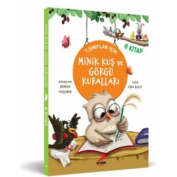 Minik Kuş Ve Görgü Kuralları (8 Kitap Takım) Esra Bulut