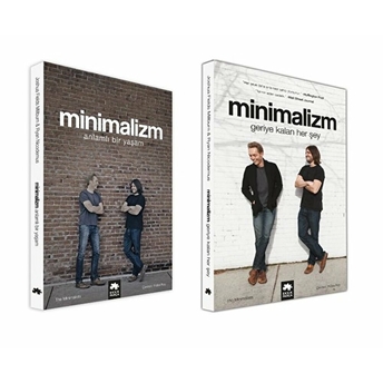 Minimalizm 2 Kitaplık Set - Joshua Fields Millburn