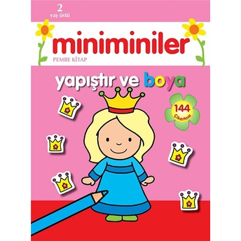 Miniminiler Yapıştır Ve Boya (Pembe) Kolektif