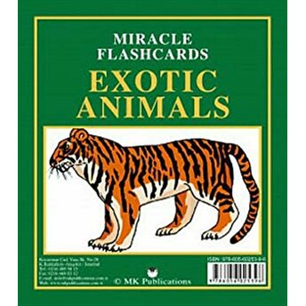 Miracle Flashcards Exotic Animals Kolektif