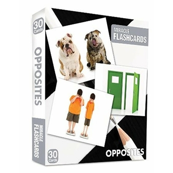 Miracle Flashcards Opposites (30 Cards) Kolektif