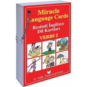 Miracle Language Cards Verbs 2 - Resimli Ingilizce Dil Kartları Kolektif