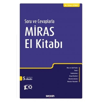 Miras El Kitabı Erhan Günay