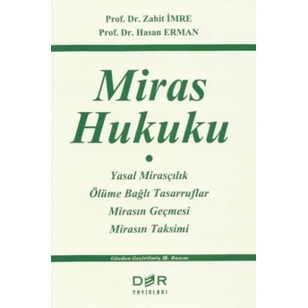 Miras Hukuku Hasan Erman