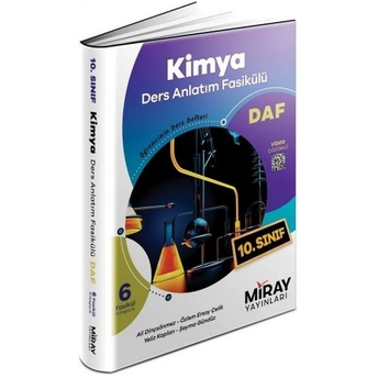 Miray Yayınları 10. Sınıf Kimya Daf Ders Anlatım Fasikülü Komisyon