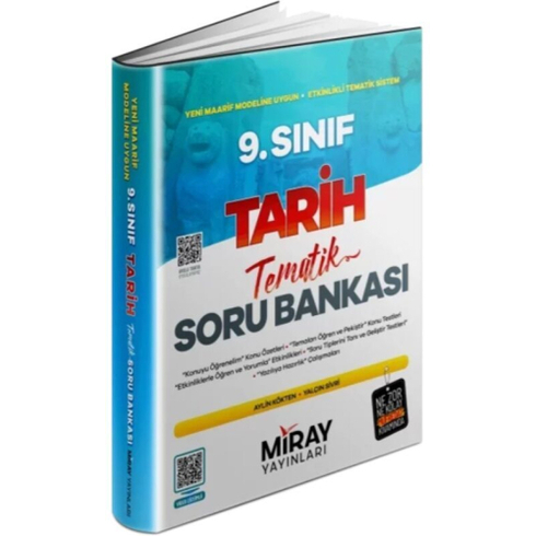 Miray Yayınları 9. Sınıf Tarih Tematik Konu Özetli Soru Bankası Komisyon