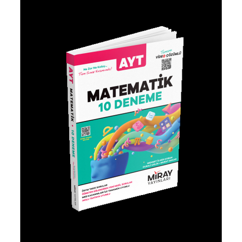 Miray Yayınları Ayt Matematik 10 Deneme Komisyon