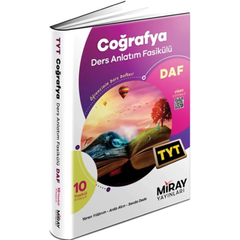 Miray Yayınları Tyt Coğrafya Ders Anlatım Fasikülleri Arda Akın