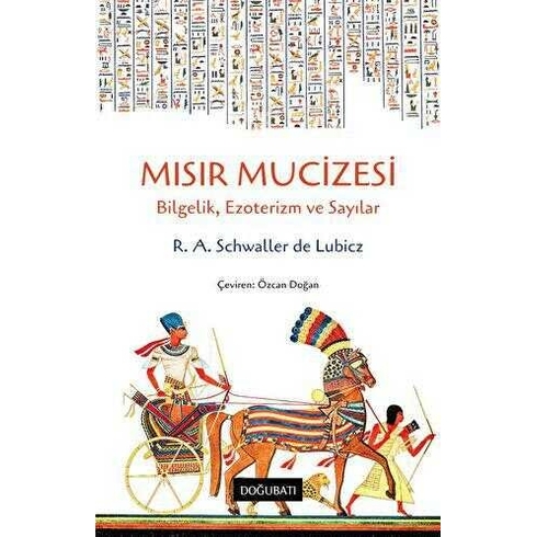 Mısır Mucizesi R. A. Schwaller De Lubicz