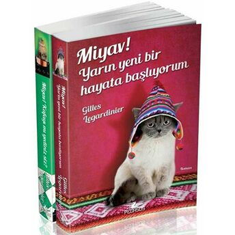 Miyav! Yarın Yeni Bir Hayata Başlıyorum Miyav! Kafayı Mı Yediniz Siz? (2 Kitap Takım Set) Gilles Legardinier