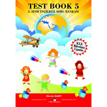 Mk Test Book-5 (5. Sınıf Ingilizce Soru Bankası) Murat Kurt